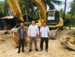 Polresta Banda Aceh Mengamankan Excavator Dilokasi Pertambangan Galian C Ilegal