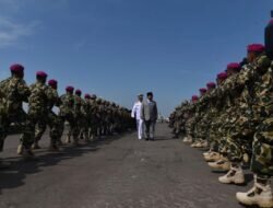Menhan Prabowo Serah Terimakan Dua KRI ke TNI AL: Pulau Fani-731 dan Pulau Fanildo-732