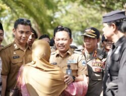 Dipenghujung Jabatan Periode 2018-2023, Bupati Bantaeng dan Wakil Bupati Bantaeng Gelar Apel Gabungan