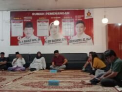 Pererat Silaturahmi, Puluhan Insan Pers Berau Ngobrol Bareng Bersama Tiga Calon Legislatif dari Partai Gerindra
