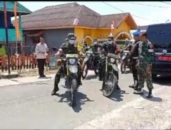 Gunakan Motor Trail, Brigjen TNI Hariyanto Tinjau Lokasi TMMD ke 118
