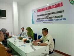 Permudah Jasa di Bidang Perbankan , PT Bank Sulselbar Cabang Bantaeng MOU dengan Klinik Utama Medical Mandiri