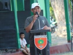 Dandim 1410/Btg Resmi Membuka Turnamen Sepak Bola Dandim Cup
