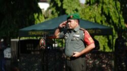 Danrem 071/Wijayakusuma Pimpin Apel Gelar Pasukan Pam VVIP di Lapangan Alun-alun Kajen Kabupaten Pekalongan