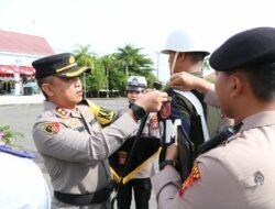 Polres Berau Gelar Apel Pasukan untuk Operasi Lilin Mahakam 2023