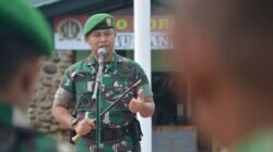 Membentuk Sikap Prajurit Yang Berdisiplin, Dandim 1710/Mimika Beri Pengarahan kepada Segenap Prajurit Kodim dan Bapras