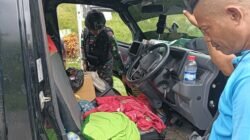 Cegah penyusupan dan penyeludupan Satgas Yonif 122/TS Gelar Pemeriksaan Disepanjang Jalan Trans Jayapura-Wamena