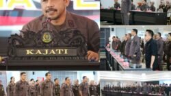 Kajati Sulteng Menggelar Rapat dengan PJU Serta Staf dan Pegawai