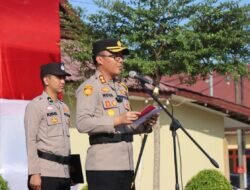 Jelang Lebaran, Polres Aceh Timur Laksanakan Apel Gelar Pasukan Operasi Ketupat Seulawah 2024