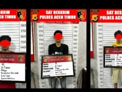 Satreskrim Polres Aceh Timur Amankan Pelaku Pengeroyokan Pemuda di Pantai Leuge Peureulak