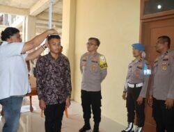 Kapolres Aceh Timur Pantau Proses Seleksi Penerimaan Anggota Polri